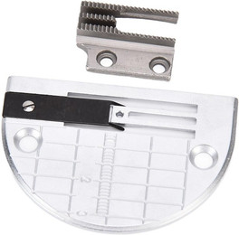 Produktbild von Nadelplatte Metall Langlebig Anti-Falten Nadelplatte mit Transporteur für Industrielle Einzelnadel