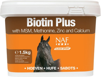 Produktbild von NAF Biotin Plus Pferde Ergänzungsfutter - 1,5 kg