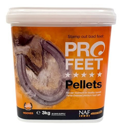 Produktbild von NAF ProFeet Pellets Hufpflege Ergänzungsfutter - 3 kg