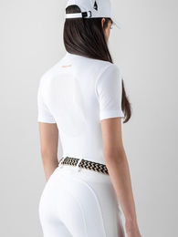 Produktbild von Nahtloses Turnier-Polo für Damen Equiline Camec