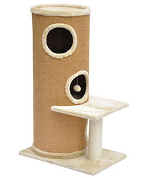 Produktbild von nanook Casimir Kratztonne Kratzbaum XL Katzenhöhle