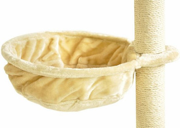 Produktbild von nanook Ersatz-Kratzbaumstamm Liegemulde Hängematte beige Ø 40 cm - 1 Stk.
