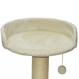nanook Ersatz-Kratzbaumstamm Sitzplatz Liegemulde Topseat für Niklas 40231 Ø 46 cm beige - 1 Stk. – Bild 1 von 4