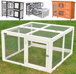 Produktbild von nanook Kleintierkäfig Freigehege für Hasenstall Jumbo