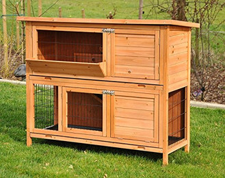 Produktbild von nanook Kleintierkäfig Kleintierstall Bommel natur