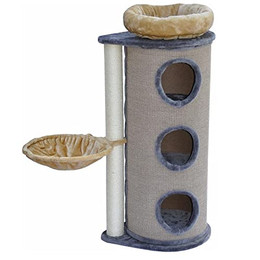 Produktbild von nanook Kratzbaum Kratztonne grau beige