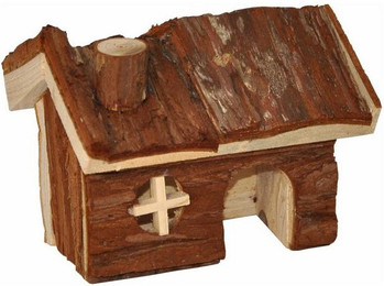 Produktbild von nanook Nagerhaus Kleintierhaus aus unbehandeltem Holz