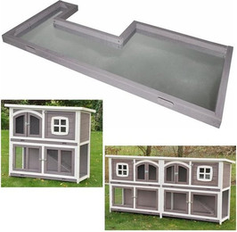 Produktbild von nanook Obere Ersatz Kotwanne für Kleintierstall Murmel