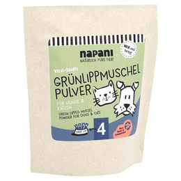 Produktbild von napani Grünlippmuschelpulver für Hunde, Inhalt: 150 g