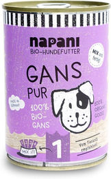 Produktbild von napani Nassfutter Gans pur 400 g