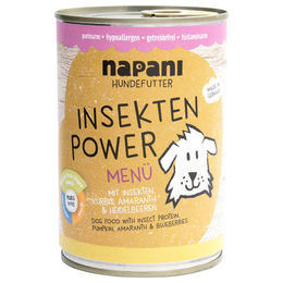 Produktbild von napani Nassfutter-Menü Insekten Power 400 g