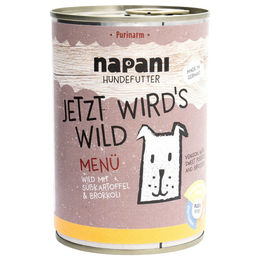 Produktbild von napani Nassfutter-Menü Jetzt wirds Wild 400 g