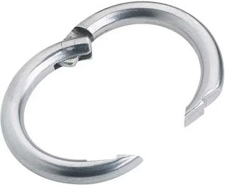 Nasenring aus vernickeltem Stahl für Schweine – Bild 1 von 2