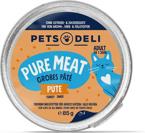 Produktbild von Nassfutter Huhn für Katzen - 200g / 6er Pack ✓ getreidefrei & zuckerfrei ✓ Adult von Pets Deli