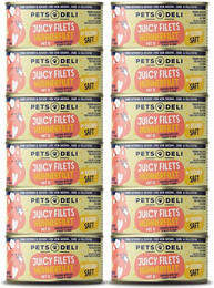 Produktbild von Nassfutter Juicy Filets Huhn mit Ei - 12 x 70 g