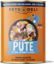 Produktbild von Nassfutter Pute für Hunde - 400 g