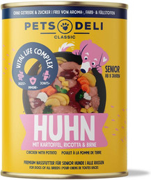 Produktbild von Nassfutter Rind für Hunde - 6 x 200 g