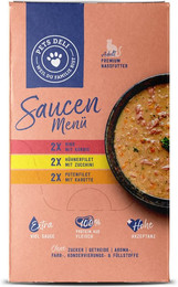 Produktbild von Nassfutter Rind, Pute & Hühnerfilet für Katzen - 6 x 70 g