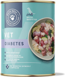 Produktbild von Nassfutter VET Diabetes für Hunde - 6 x 400 g