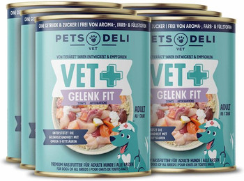 Produktbild von Nassfutter Vet Gelenk Fit für Hunde - 6 x 400 g