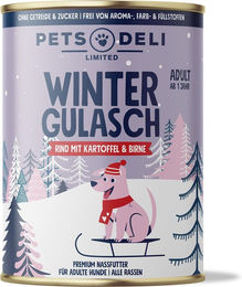 Produktbild von Nassfutter Winter Wonders Gans mit Rotkohl für Hunde - 400 g