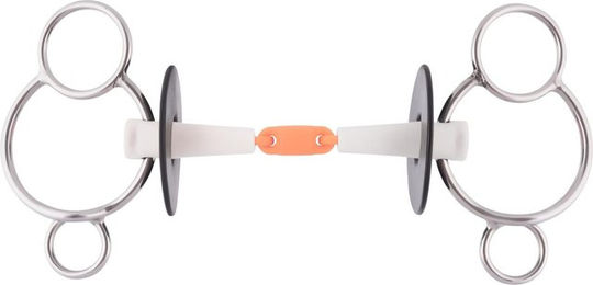 Produktbild von Nathe 3Ring Gebiss doppelt gebrochen 18mm