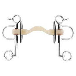 Produktbild von NATHE Pelham Gebiss 20 mm mit weicher Stange und Zungenfreiheit