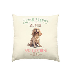 Produktbild von Natur-Kissen Cocker Spaniel