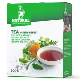 Produktbild von Natural - Futterzusatz - Taubentee mit 16 Kräutern 300 g