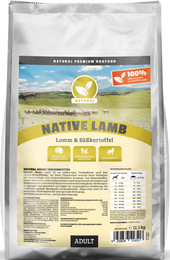 Produktbild von Natural Native Lamb Trockenfutter - 12,5 kg