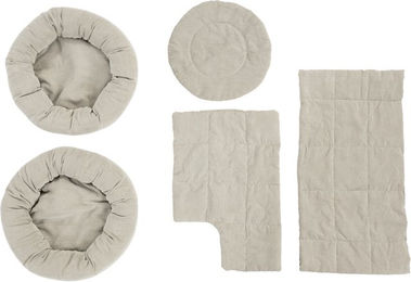 Produktbild von Natural Paradise Ersatzteile Magnolia XL Plus Kissen-Set Graugrün Kord