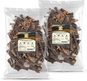 Produktbild von Natural Rinderdörrfleisch Kausnack - 2 x 500 g