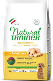 Produktbild von Natural Trainer Adult Small & Toy mit Huhn - 2 kg