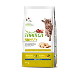 Produktbild von Natural Trainer Cat Adult Urinary mit Huhn - 1,5 kg