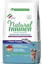 Produktbild von Natural Trainer Difficult Appetite Blaufisch Katzenfutter - 2 x 1,5 kg