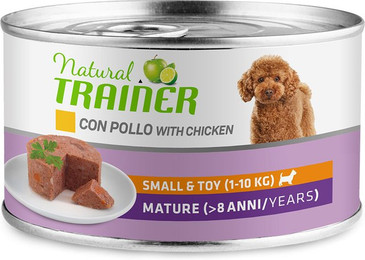 Produktbild von Natural Trainer Maintenance Small & Toy Mature Hundefutter mit Huhn - 6 x 150 g