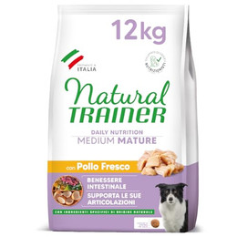 Produktbild von Natural Trainer Mature Medium mit Huhn - 12 kg