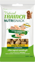 Produktbild von Natural Trainer Nutri Snack Gefriergetrocknete Happen Puppy & Adult Huhn - 20 x 20 g