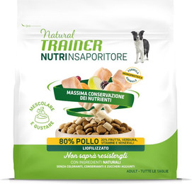 Produktbild von Natural Trainer NutrInsaporitore Gefriergetrocknete Toppers Adult Huhn - 7 x 120 g