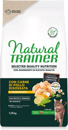 Produktbild von Natural Trainer Selected Quality Nutrition Sterilised Huhn - Sparpaket: 2 x 1,25 kg