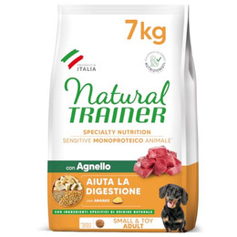 Produktbild von Natural Trainer Sensitive Adult Small & Toy mit Lamm - 2 x 7 kg