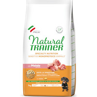 Produktbild von Natural Trainer Sensitive Adult Small & Toy mit Schwein - 7 kg