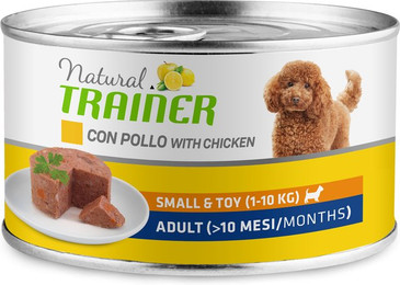 Produktbild von Natural Trainer Small & Toy Adult Huhn Nassfutter - 24 x 150 g