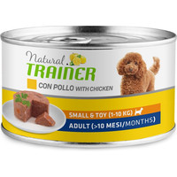Produktbild von Natural Trainer Small & Toy Adult Huhn Nassfutter - 24 x 150 g