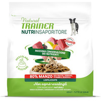 Produktbild von Natural Trainer Toppers Alleinfutter für ausgewachsene Hunde mit Rindfleisch - 120 g