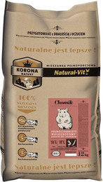 Produktbild von NATURAL-VIT Korona Natury Komplette Hamstermischung - 12 kg