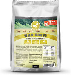 Produktbild von Natural Wild Horse mit Pferd Trockenfutter - 6 x 1 kg