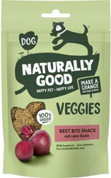 Produktbild von Naturally Good Veggies Hund Beet Bite Snack mit Rote Bete 100g