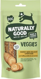 Produktbild von Naturally Good Veggies Hund Snack Sweet Seed Delight Kaustange mit Süßkartoffel 140g