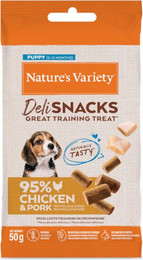 Produktbild von Nature's Variety Deli Snacks Junior - Huhn - 12 x 50 g